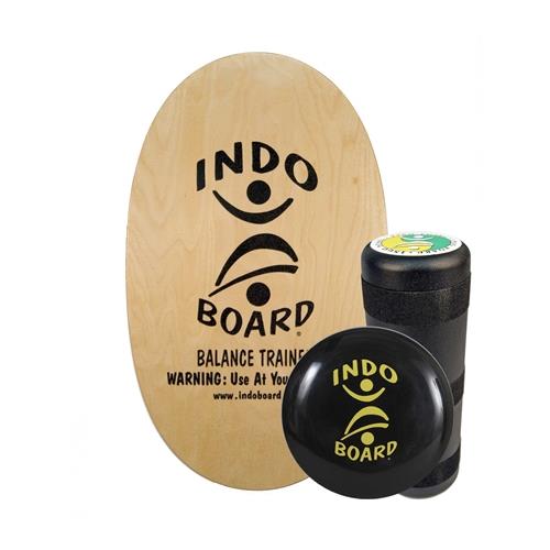 Indo Board – Ensemble d’entraînement original avec rouleau et coussin