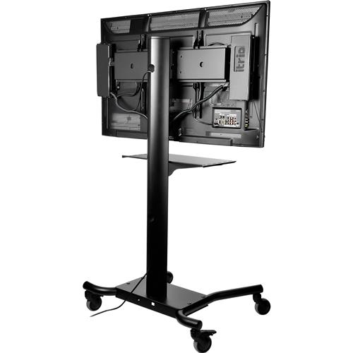 PEERLESS  Smartmount 32" - 60" Flat Panel Display Cart With Shelf And Wheels (Sr560M) We have 3 different TV rollers at our business, this one is easily the best