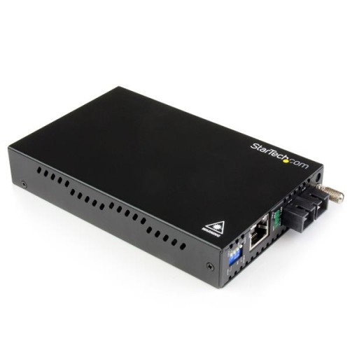 StarTech Gigabit Ethernet SM Fiber Media Converter SC 40km