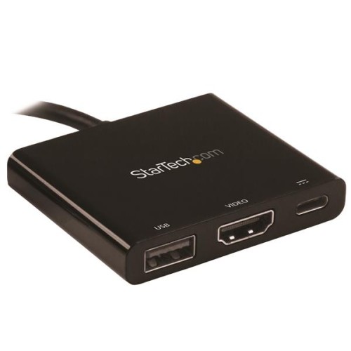 Adaptateur multifonction USB-C à HDMI 4K avec Power Delivery et port USB-A de StarTech