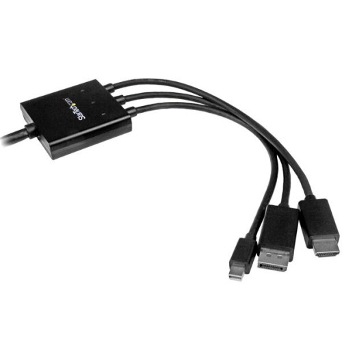 StarTech 2 m HDMI, DisplayPort or Mini DisplayPort to HDMI Converter Cable (DPMDPHD2HD)