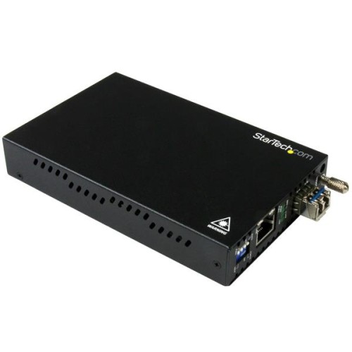StarTech Gigabit Ethernet Copper-to-Fiber Media Converter SM LC 20 km