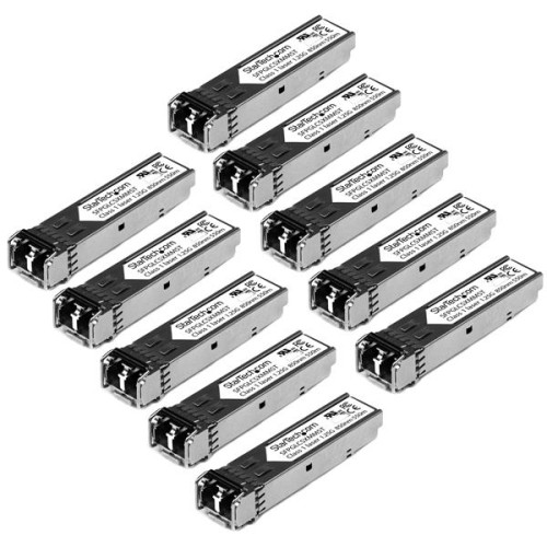 StarTech 10-Pack Gigabit Fiber SFP Transceiver for Cisco GLC-SX-MM