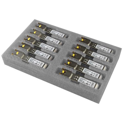 STARTECH  10-Pack Gigabit Rj45 Copper Sfp Transceiver Modules for Cisco Glc-T (Glct10Pkst)