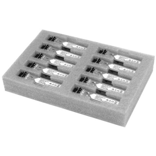 StarTech 10-Pack Gigabit Fiber SFP Transceiver Modules for HP J4859C Compatible