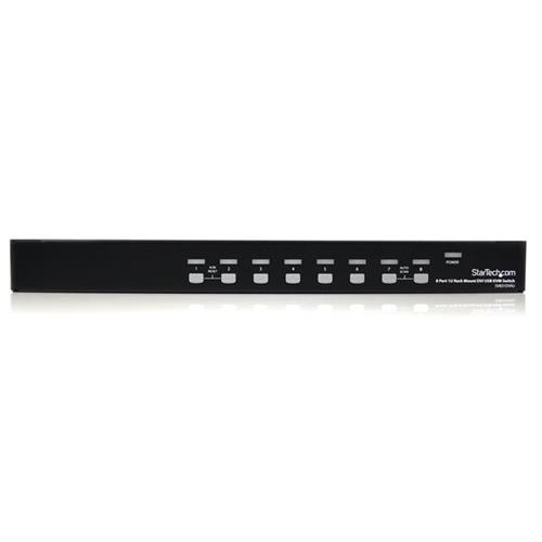 Startech SV831DVIU 1U 8-Port Rackmount DVI USB KVM Switch