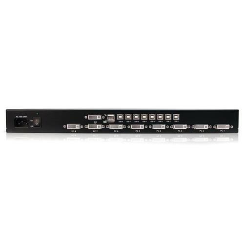Startech SV831DVIU 1U 8-Port Rackmount DVI USB KVM Switch
