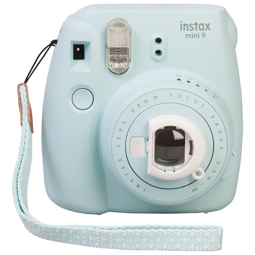 Appareil Photo Instantane Instax Mini 9 De Fujifilm Bleu Glace