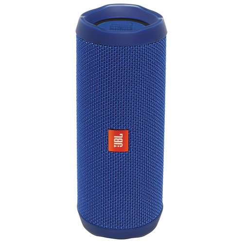 Haut-parleur sans fil Bluetooth étanche Flip 4 de JBL - Bleu