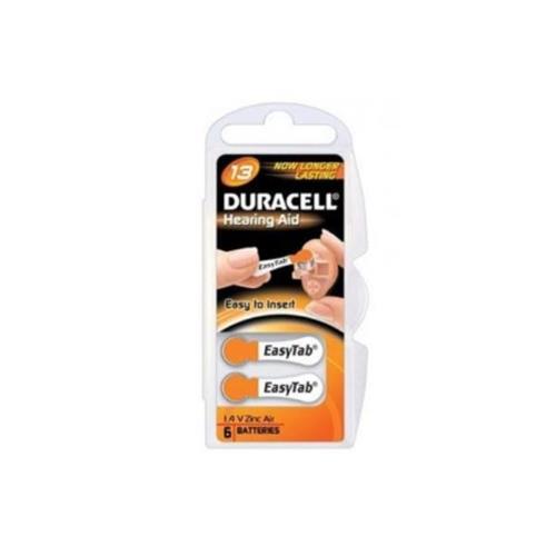 30-Pack Size 13 Duracell Activair Hearing Aid Batteries