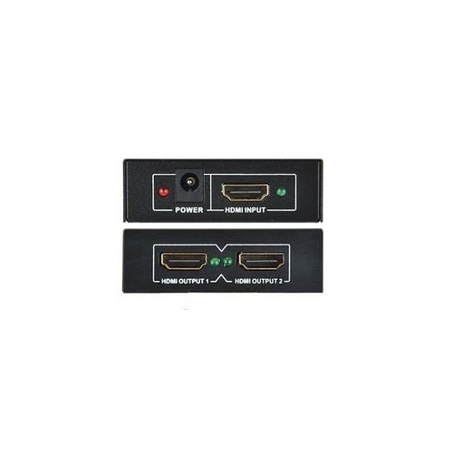 Speedex HDMI Powered Splitter Ver 1.4 Certified for Full HD 1080P and 3D Support One Input to Two Outputs