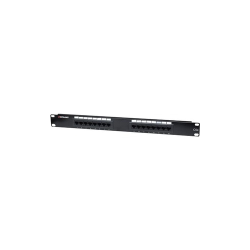 Intellinet Network Solutions 16-Port Rackmount Cat5e UTP 110/Krone Patch Panel, 1U