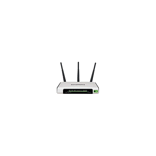 NEW TP-LINK TL-WR1043ND WIRELESS GIGABIT ROUTER, 300MBPS, USB PORT FOR SHARING AND STORAGE, 3 DETACHABLE ANTENNAS, WPS B