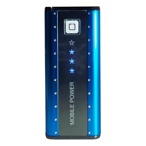 Exian Power Bank 5200 mAh with Flash Light in Blue