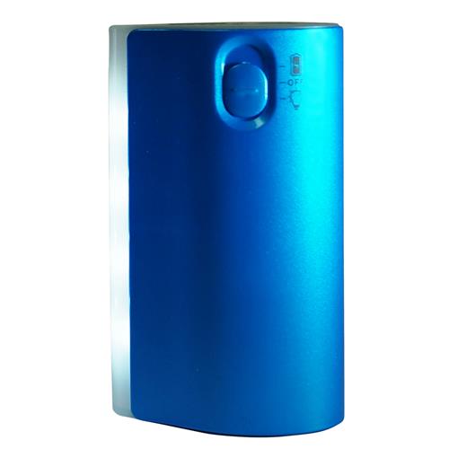 Exian Power Bank 5200 mAh with Light in Blue