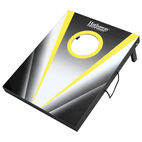 Hathaway Compact Cornhole Bean Bag Toss Game Set
