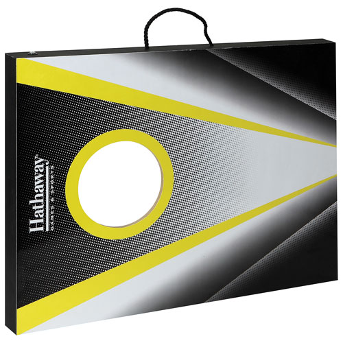 Hathaway Compact Cornhole Bean Bag Toss Game Set