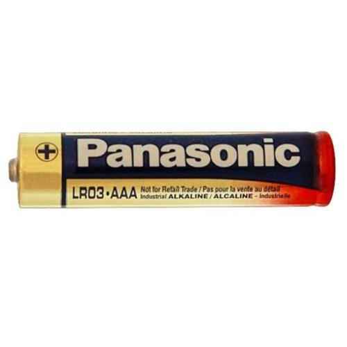 50-Pack AAA Panasonic Industrial Alkaline Batteries
