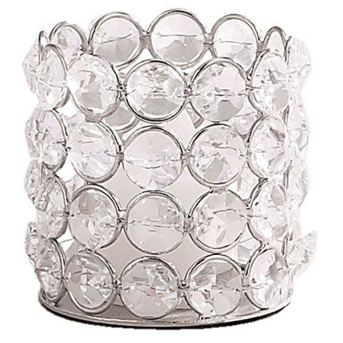 Elegance Sparkle Round Tealight Holder