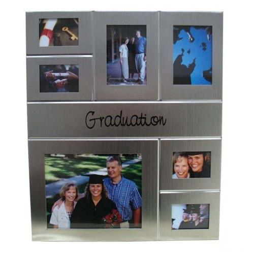 Elegance Graduation Collage Photo Frame - 7 Windows