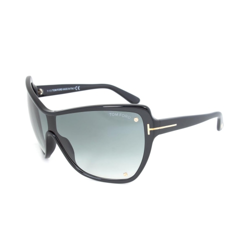 Tom Ford Ekaterina Sunglasses FT0363 01B | Black Frame | Grey Lens