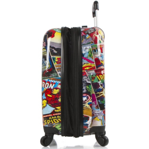 Marvel Comics Luggage Set Spinner Carry-on Suitcase 2 Pcs Set - 26 Inch, 21 Inch