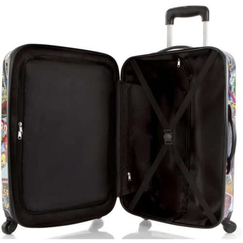 Marvel Comics Luggage Set Spinner Carry-on Suitcase 2 Pcs Set - 26 Inch, 21 Inch