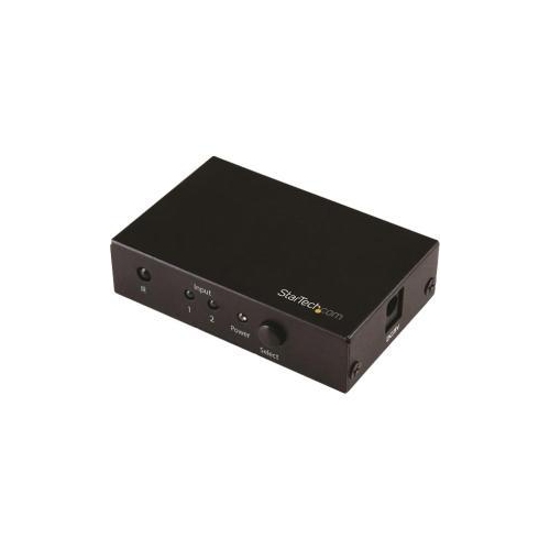 StarTech 2-Port HDMI Switch - 4K HDMI Switch Box - Ultra HD 4K 60Hz