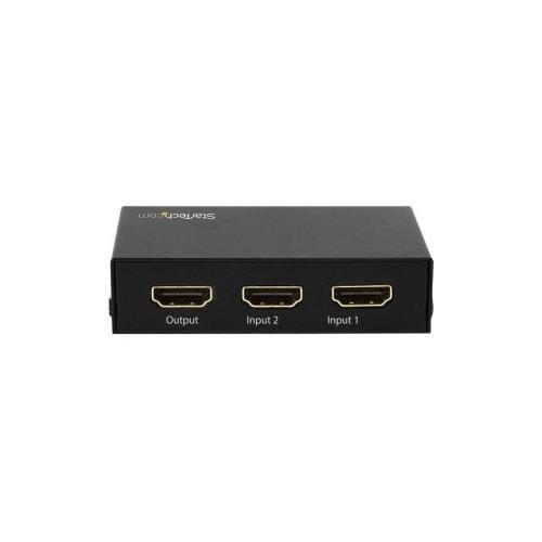 StarTech 2-Port HDMI Switch - 4K HDMI Switch Box - Ultra HD 4K 60Hz