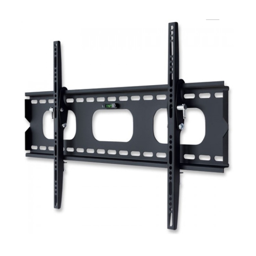 Techly 32" to 60" Tilting LCD/LED TV Wall Mount - Tilt +/-12° - VESA up to 600x400 mm - Holds up to 80 kg - Includes bubble level - Black