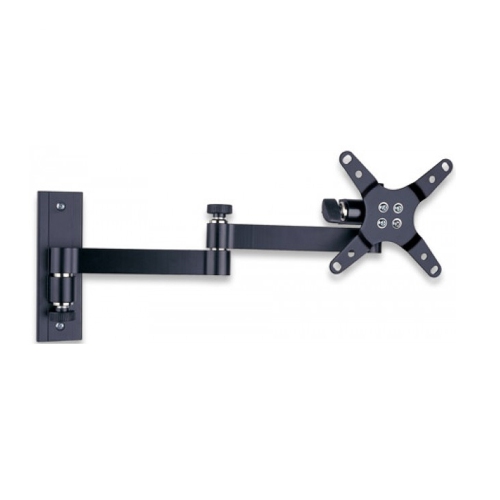 TECHLY  13" to 30" Tilt/swivel Lcd/led Tv Wall Mount - 3 Joints - Tilt +/-12° - 180° Horizontally - Vesa Up to 100X100 MM - Holds Up to 15 Kg -