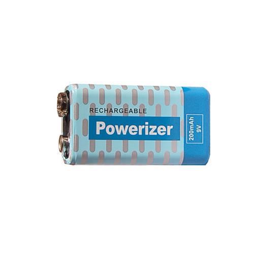 POWERIZER  12-Pack 9 Volt Nimh Batteries (200 Mah)