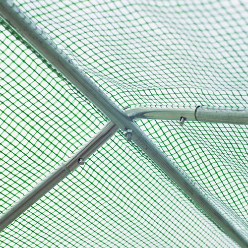 Outsunny 15x10x7FT Walk-in Greenhouse Green