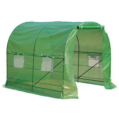 Outsunny 8x6.6x6.6FT Walk-in Greenhouse