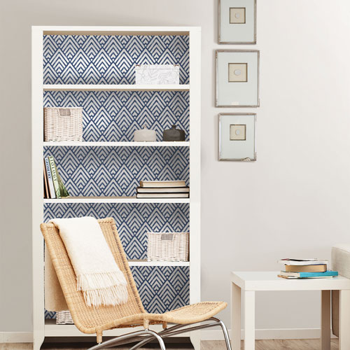 NuWallpaper Arrowhead Peel & Stick Wallpaper - Blue