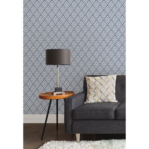 NuWallpaper Arrowhead Peel & Stick Wallpaper - Blue