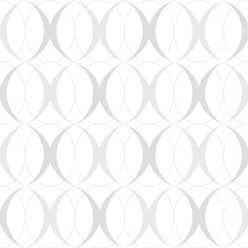 NuWallpaper Circulate Peel & Stick Wallpaper - Grey
