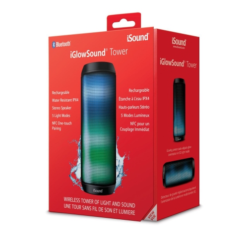 iglowsound tower bluetooth speaker