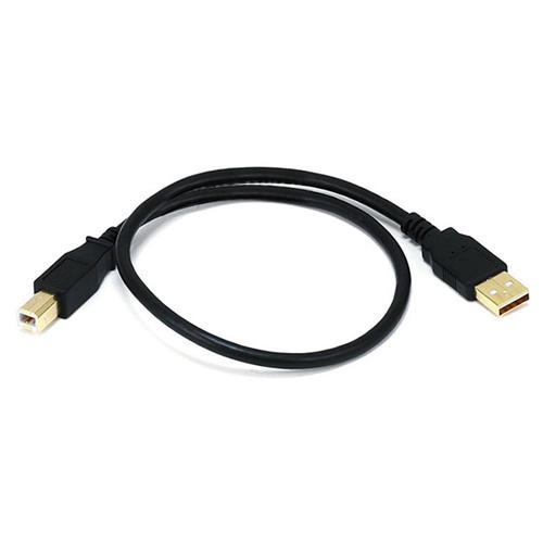 Monoprice 15-Feet USB 2.0 A Male to B Male 28/24AWG Cable (Gold Plated) (105440)