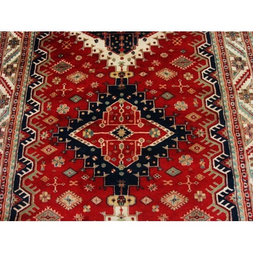 Rectangle Area Rug Shirvan Kuba Fine Veg Dye Hand Knotted Carpet'