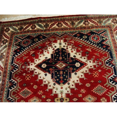 Rectangle Area Rug Shirvan Kuba Fine Veg Dye Hand Knotted Carpet'