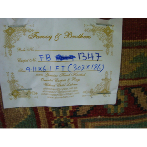 Rectangle Area Rug Shirvan Kuba Fine Veg Dye Hand Knotted Carpet'