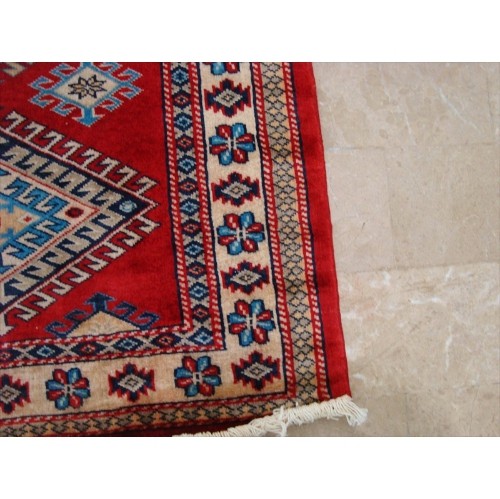 Rectangle Runner Rug Shirvan Kuba Fine Veg Dyed Kazak Hand Knotted Wool Carpet'