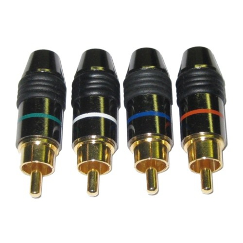 Digiwave RCA Component Plug in Metal