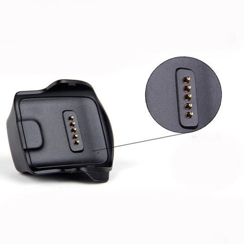 Chargeur sans fil StrapsCo en blanc pour Samsung Galaxy Gear Fit R350