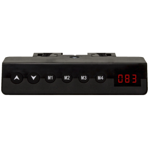 Single Motor Programmable Standing Desk - Grey