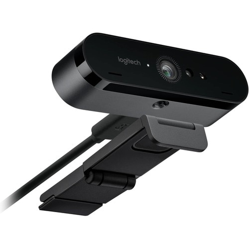 Caméra Web UHD 4K BRIO Pro de Logitech avec microphone intégré - Noir -