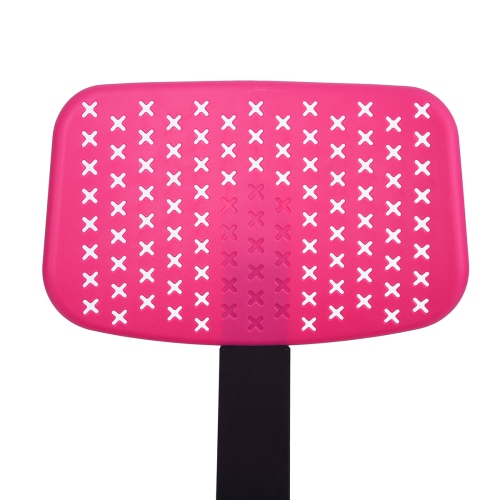 IWC Low Back Adjustable Task Chair Swivel Armless Study Chair - Pink