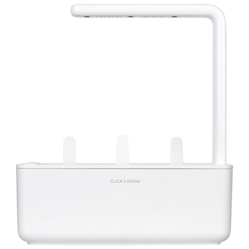 Jardin intérieur intelligent/capsule de basilic de Click & Grow - Paquet de 3 - Blanc