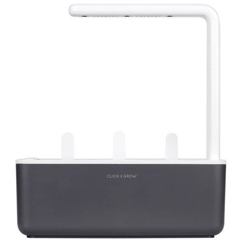 Jardin intérieur intelligent/capsule de basilic de Click & Grow - Paquet de 3 - Gris foncé